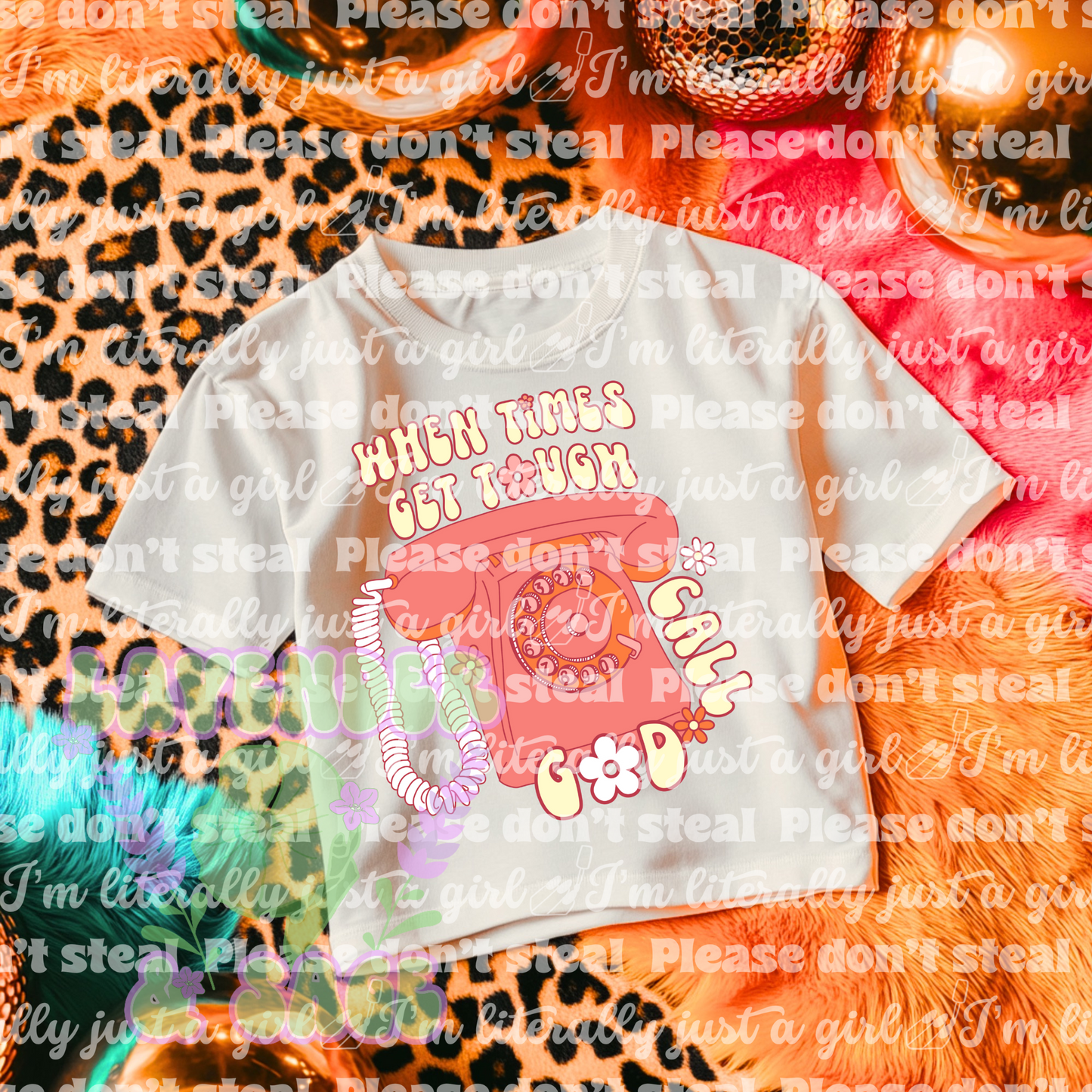 Call God Girls Tee