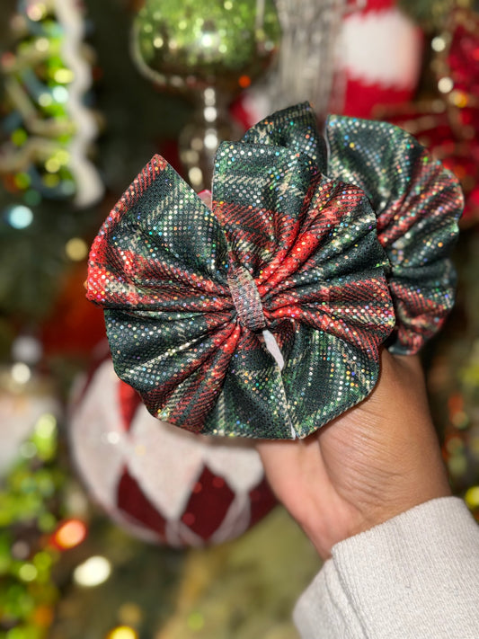 Christmas Plaid Bows