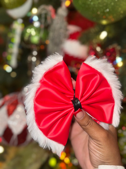Santa Bows (piggies or headwrap)