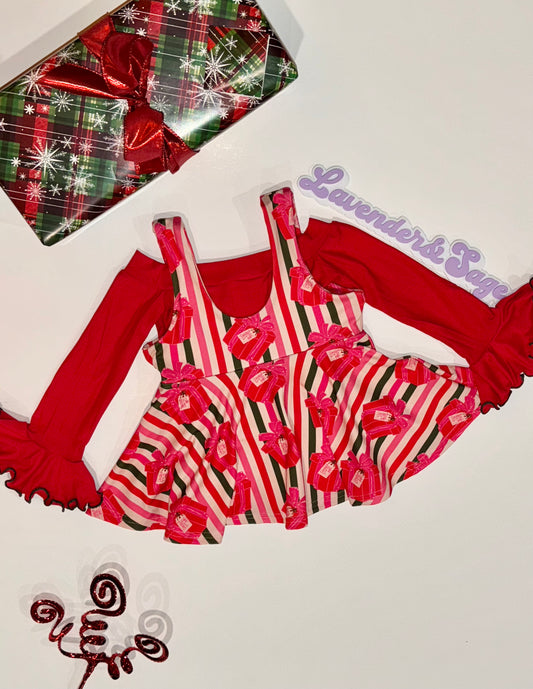 Jesus is the Gift Mini Dress + high knee socks
